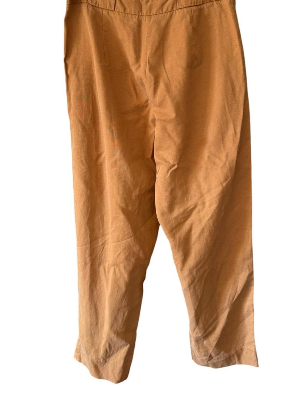 VERONIKA MAINE  Linen Blend Pleated Trouser Pants Size 10 - Picture 2 of 6